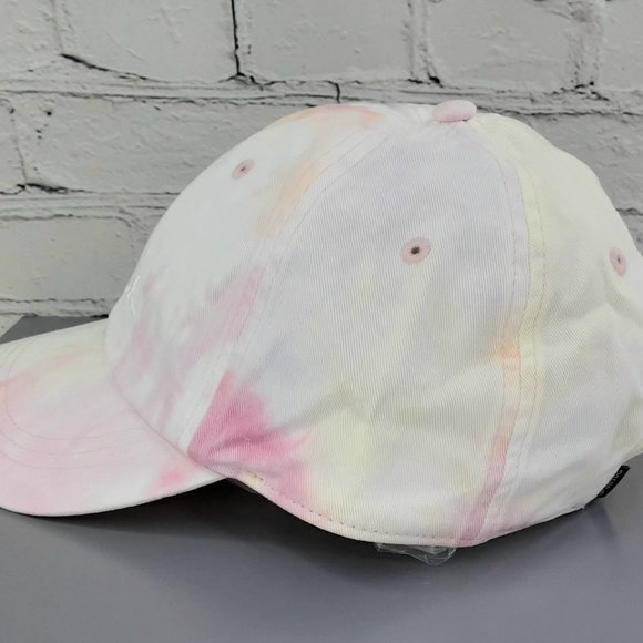 VICTORIA'S SECRET 'PINK' EMBROIDED LOGO TIE-DYE BALL CAP/ HAT ADJUSTABLE BACK - Picture 5 of 16